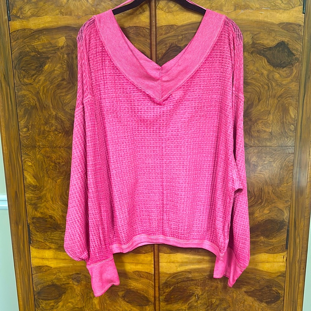 We The Free Southside Thermal Size Medium in Pink